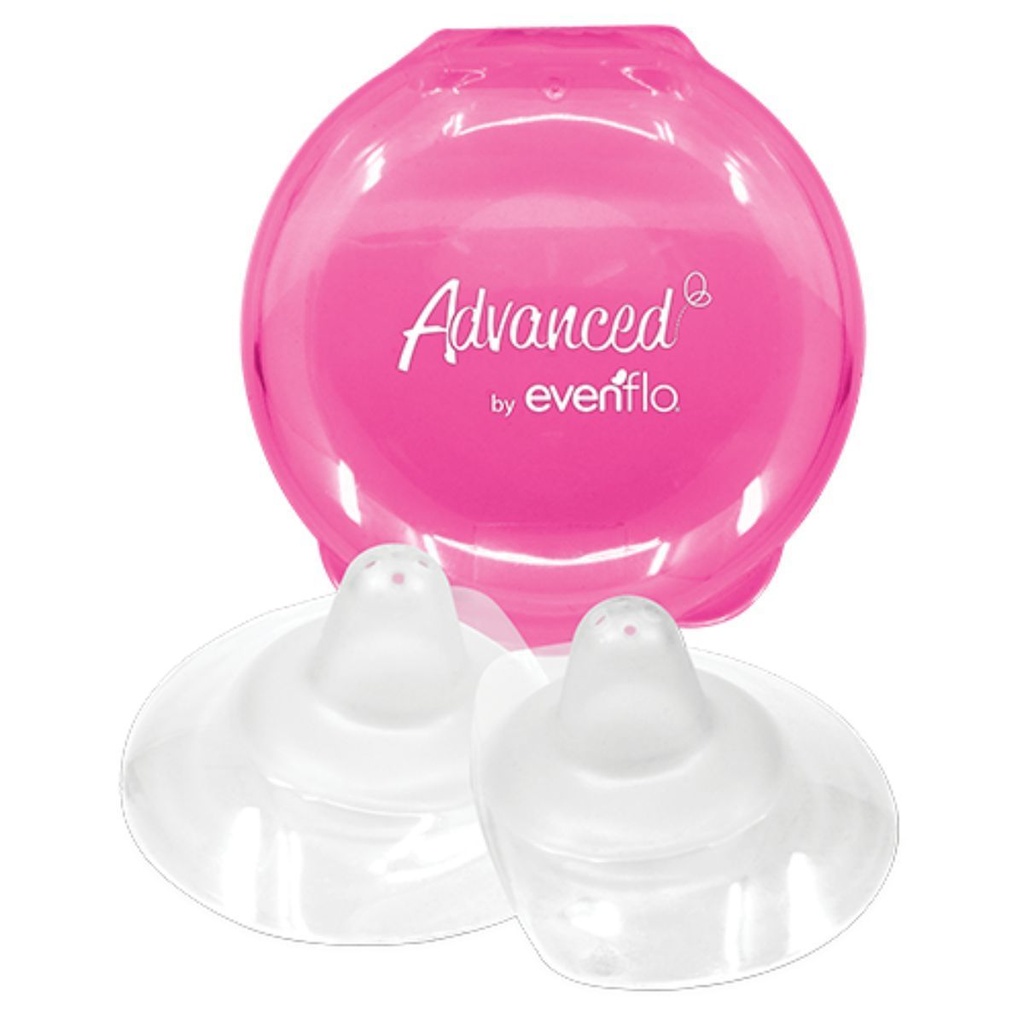 Pezonera Evenflo Advanced Con Estuche 2 Piezas 