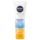 Bloqueador Nivea Sun Facial FPS50 Control Brillo 50 Ml