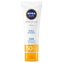 Bloqueador Nivea Sun Facial FPS50 Piel Sensible 50 Ml