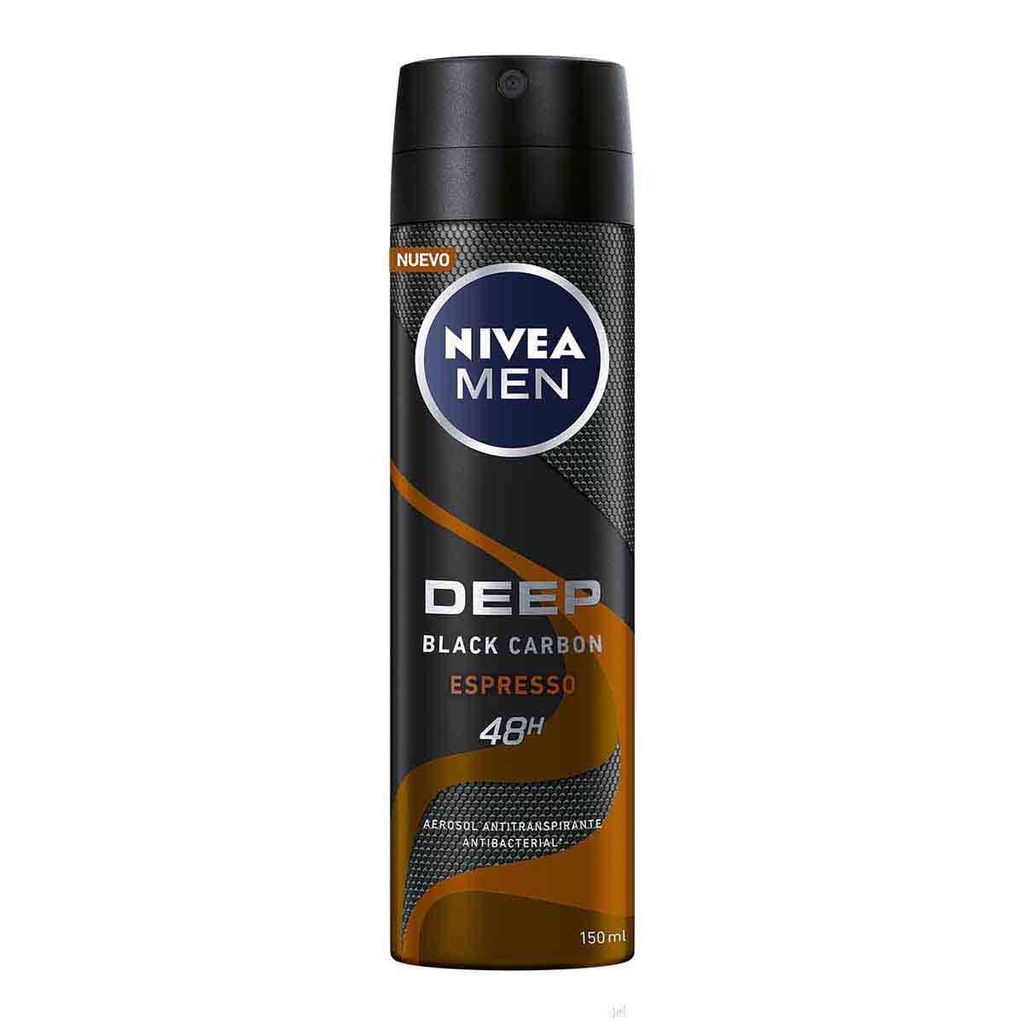 Desodorante Nivea Men Deep Espresso Spray 150 Ml 