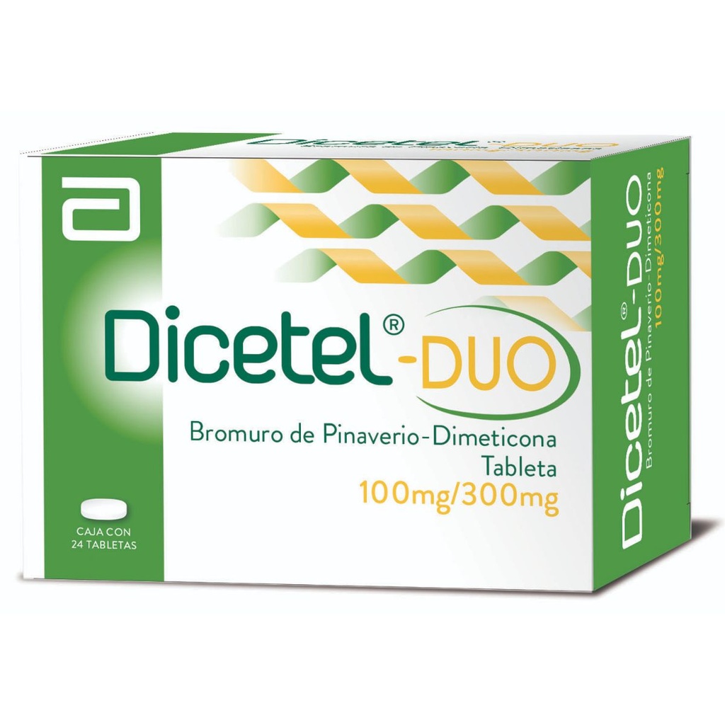 Dicetel Dúo 100/300 Mg 24 Tabletas 