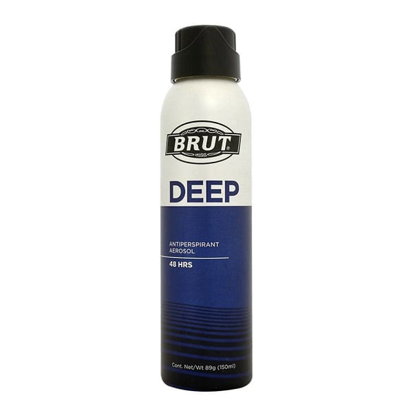 Desodorante Brut Deepblue 48 Hrs Spray 150 Ml 