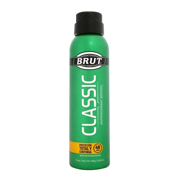 Desodorante Brut Classic Larga Duración Spray 150 Ml 