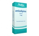 Medley Amlodipino 5 Mg 30 Tabletas Genérico Sanofi Ave