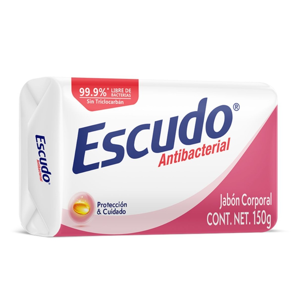Jabón Escudo Rosa Protección Y Cuidado 150 G 