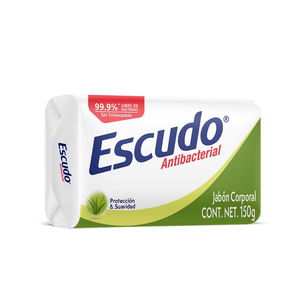 Jabón Escudo Verde Protección Y Suavidad 150 G 