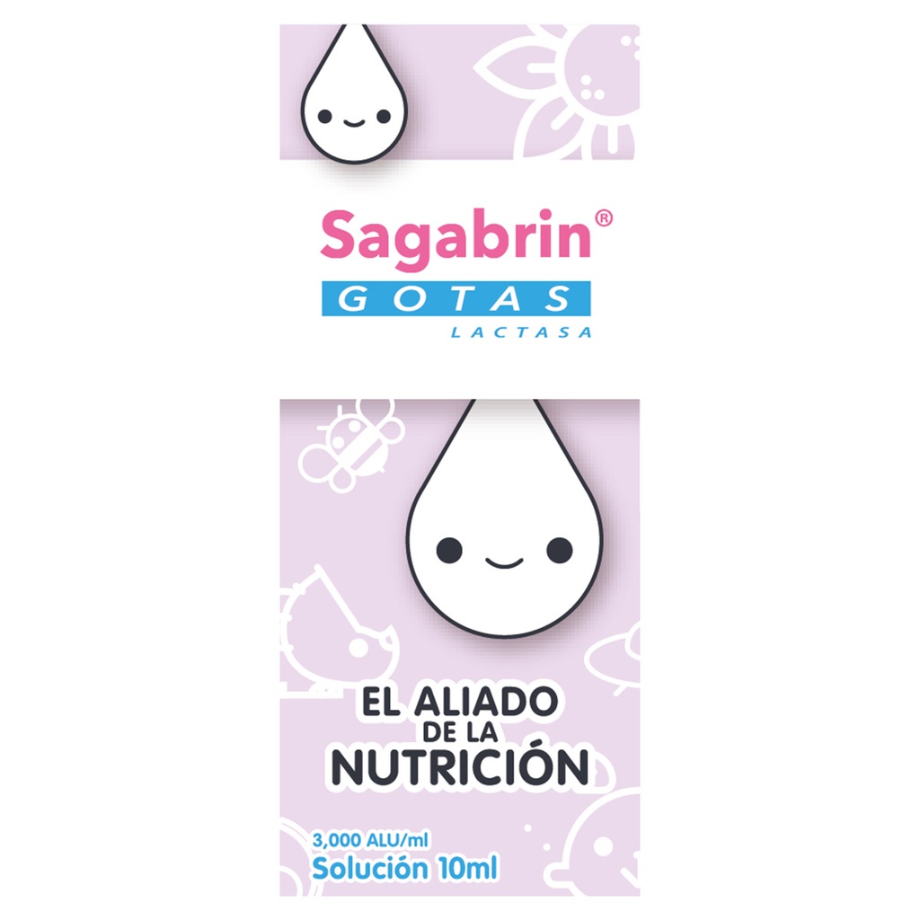 Sagabrin Gotas Sol 10 Ml           