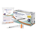 Jeringa Desechable Ultra Fine 1 Ml 31 G X 6 Mm 30 Piezas 