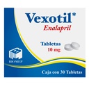 Vexotil Enalapril 10 Mg 30 Tabletas Genérico Com Biomep 