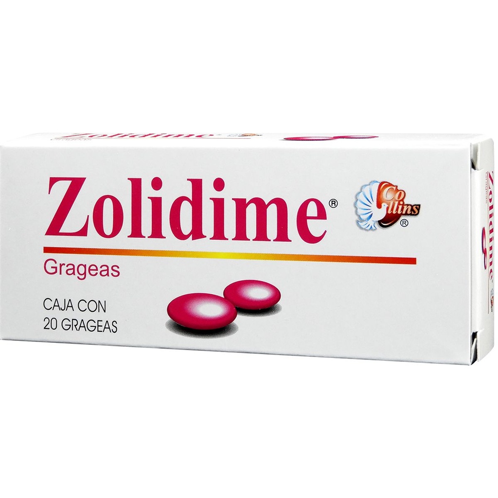 Zolidime Ácido Acetilsalicílico/Dexametazona/Fenibutazona/Gel Hidróxido Aluminio 20 Grageas Genérico Collins 