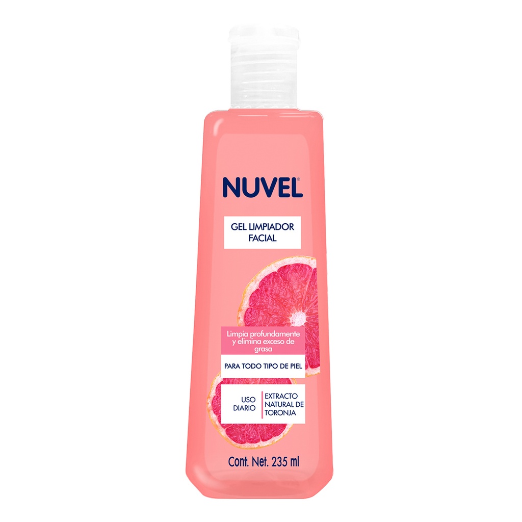 Gel Nuvel Limpiador Facial 235 Ml 