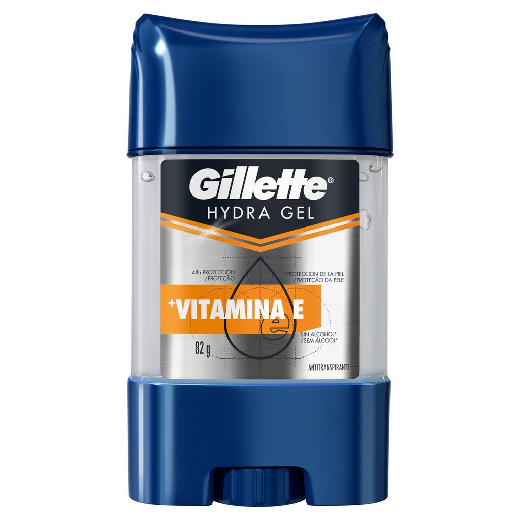 Desodorante Gillette Hydra Gel Vit E Stick 82 G 