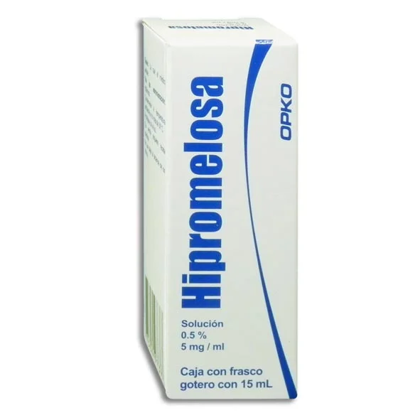 Hipromelosa 5 Mg 0.5% Solución Oftálmica 15 Ml Genérico Opko 