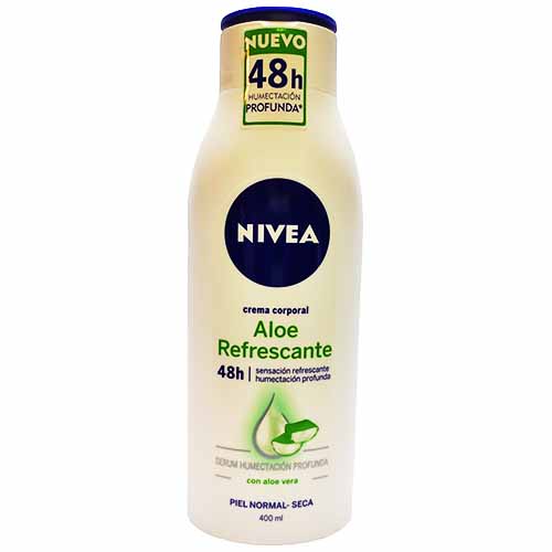Crema Nivea Corporal Aloe Refresh 400 Ml 