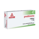 Prednisona 5 Mg 20 Tabletas Genérico Amsa 