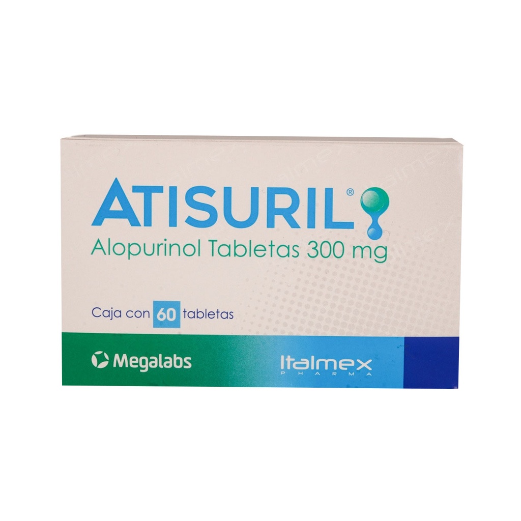 Atisuril 300 Mg 60 Tabletas