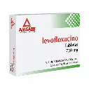 Levofloxacino 750 Mg 7 Tabletas Genérico Amsa 