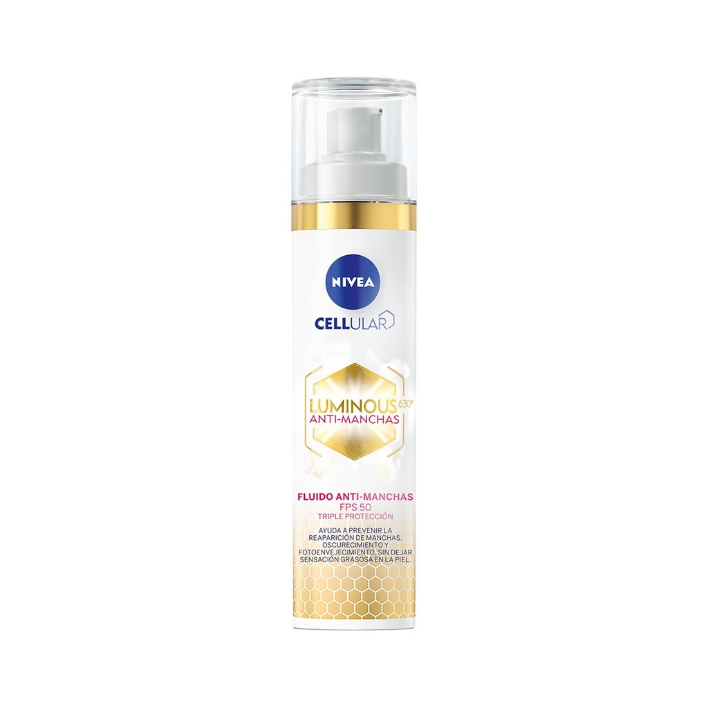 Fluido Nivea Luminous Anti Manchas FPS50 40 Ml 