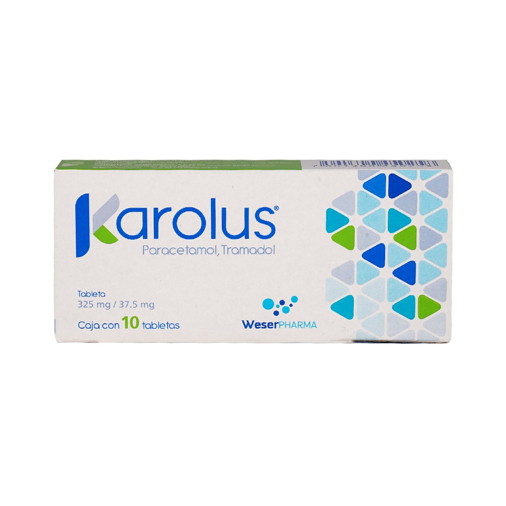 Karolus 325/37.5 Mg 10 Tabletas 