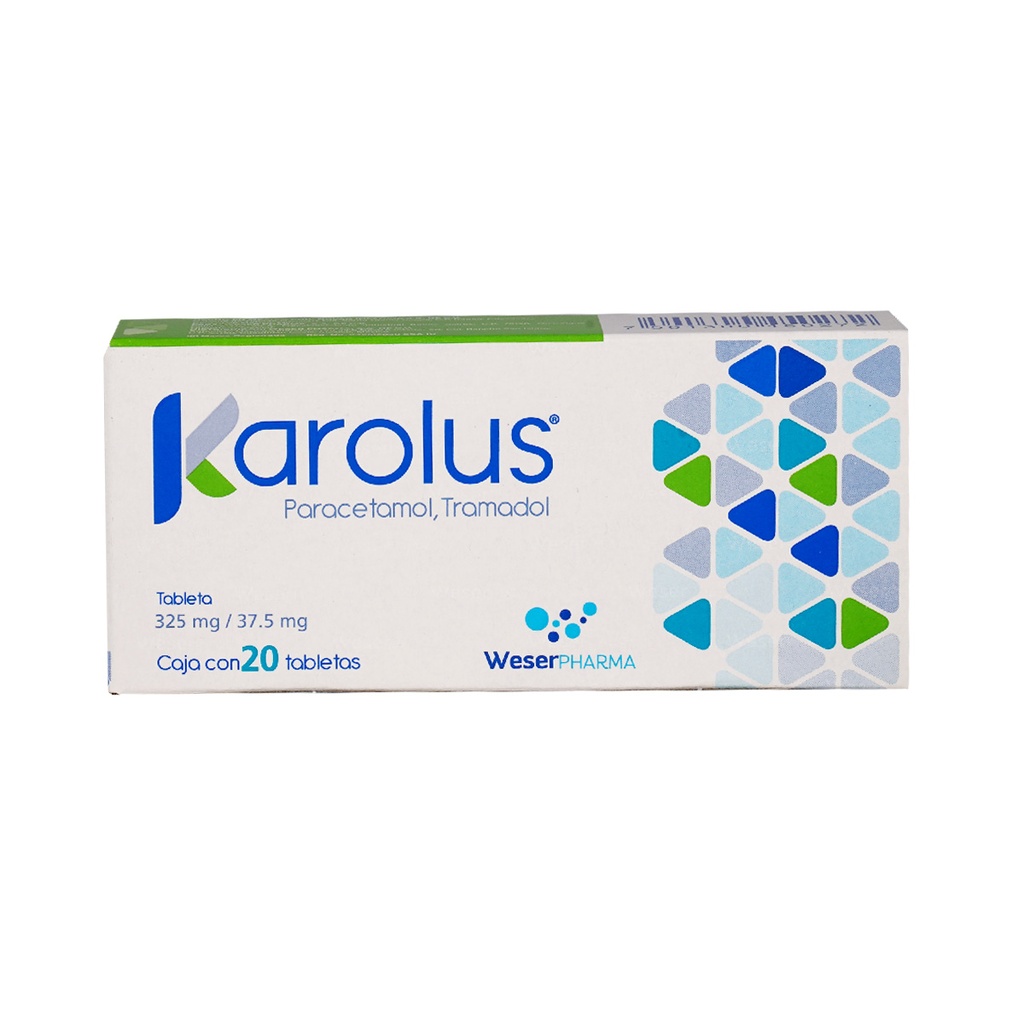 Karolus 325/37.5 Mg 20 Tabletas 