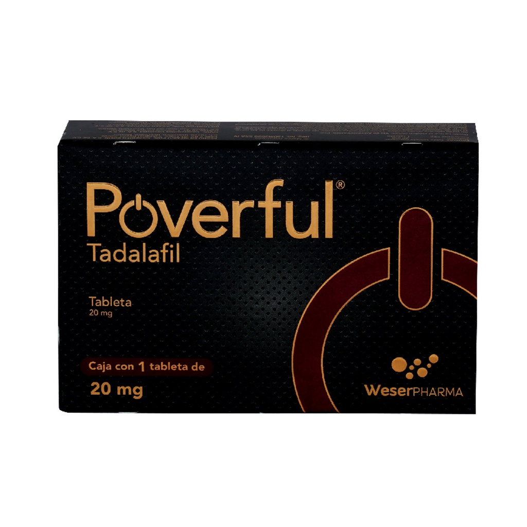 Poverful 20 Mg 1 Tableta 