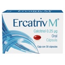 Ercatriv Calcitriol 0.25 Mcg 30 Cápsulas Genérico Progela