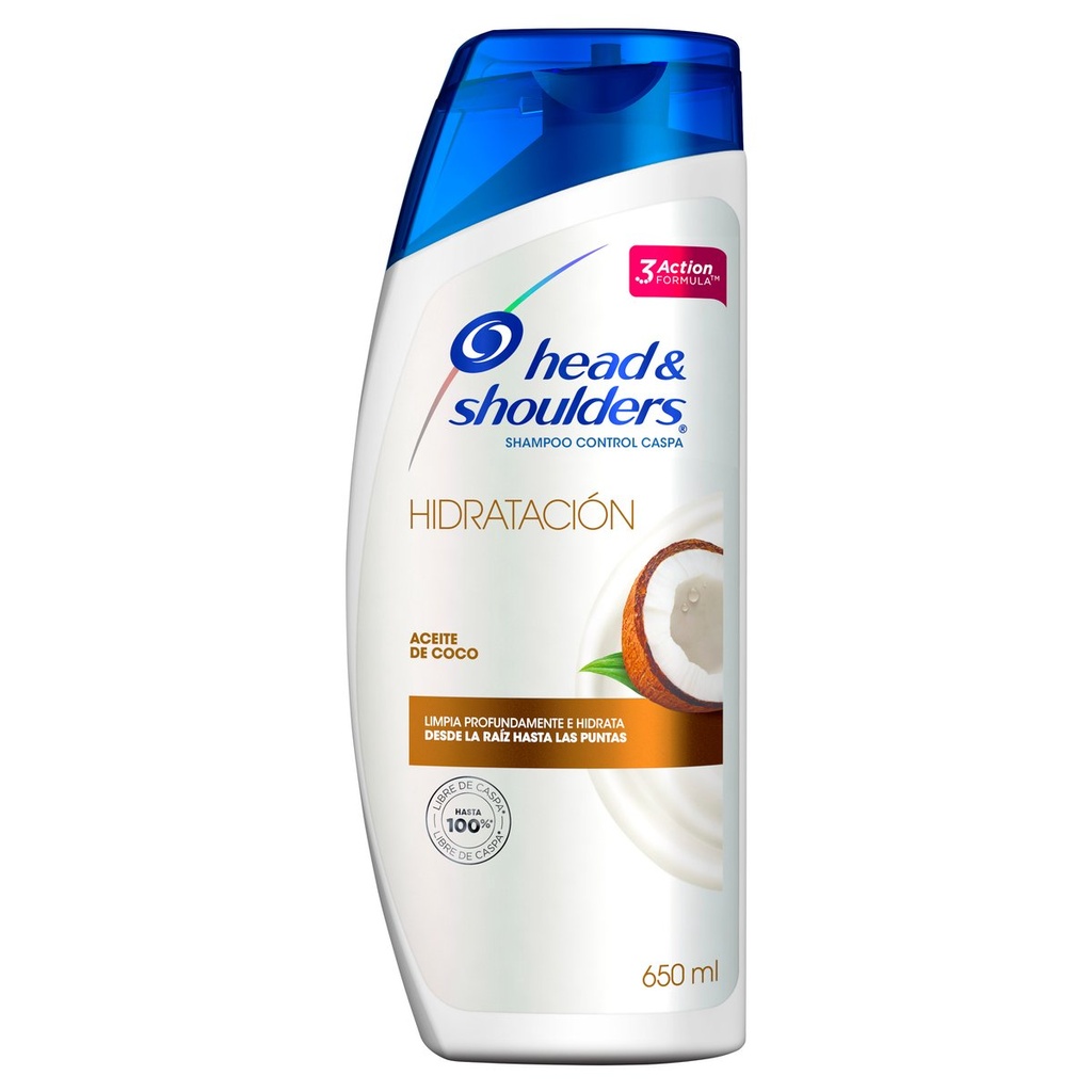 [7500435161602] Shampoo Head & Shoulders Hidratación Aceite Coco 650 Ml 