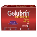 Gelubrín Ibuprofeno 400 Mg 30 Cápsulas Genérico Progela 