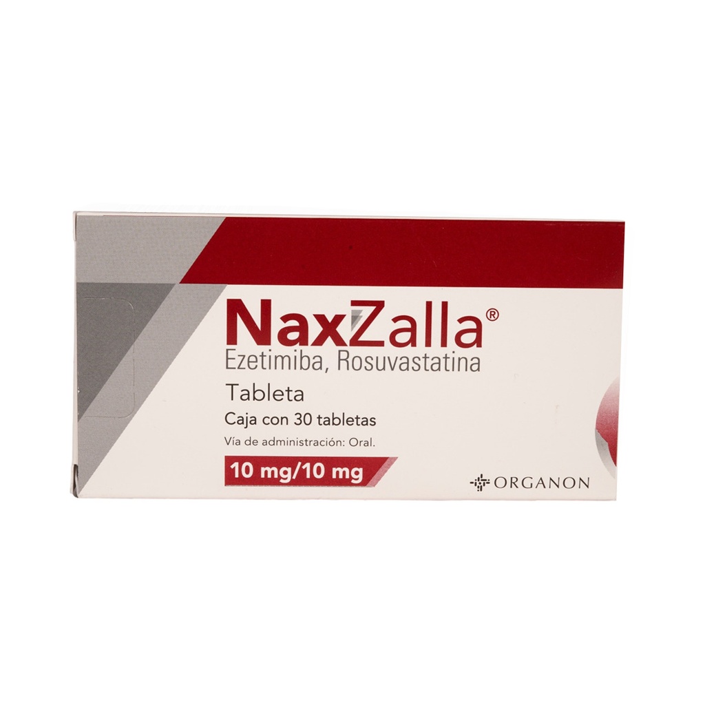 Naxzalla 10/10 Mg 30 Tabletas