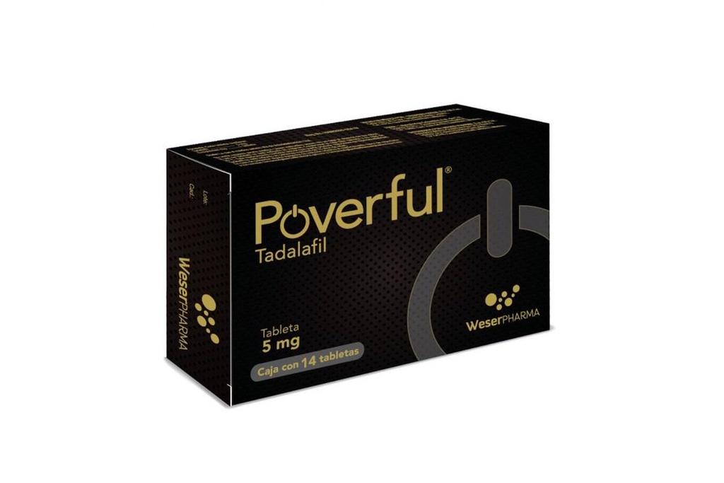 Poverful 5 Mg 14 Tabletas 