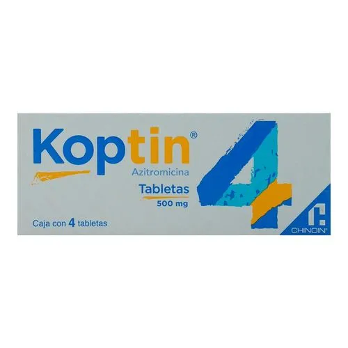 Koptín 4 500 Mg 4 Tabletas 