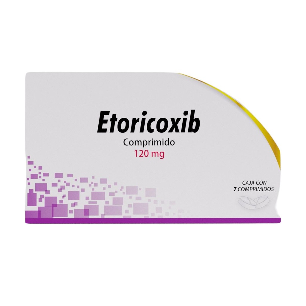 Etoricoxib 120 Mg 7 Comprimidos Genérico Ultra Lab 