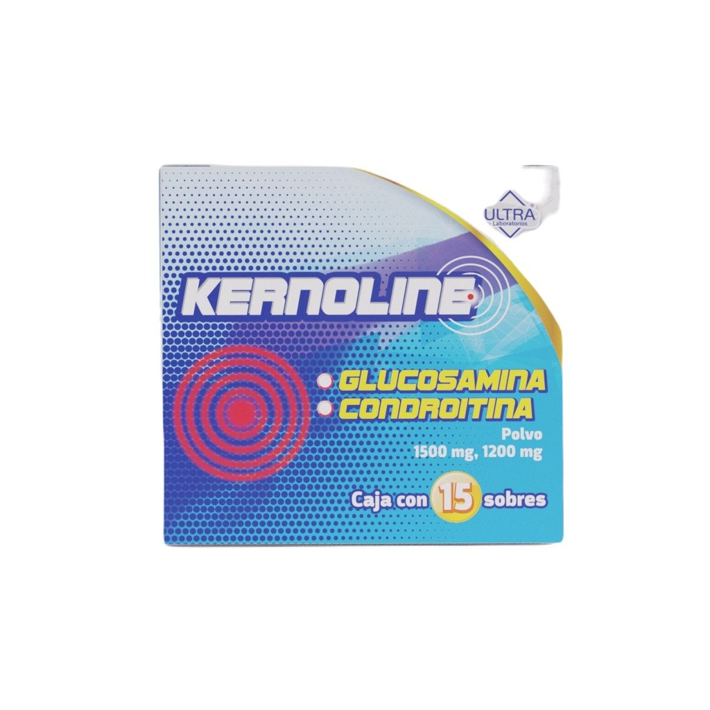 Kernoline Glucosamina/Condroitina 1500/1200 Mg 15 Sobres Genérico Ultra Lab 