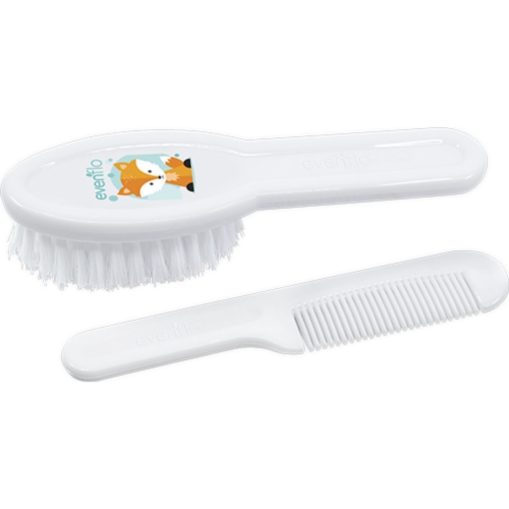 Set Evenflo Peine Y Cepillo Zoo 