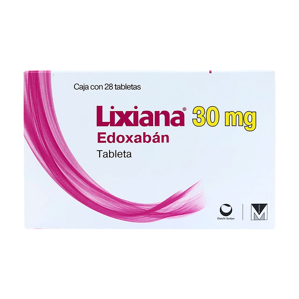Lixiana 30 Mg 28 Tabletas 
