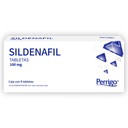 Sildenafil 100 Mg 4 Tabletas Genérico Perrigo 