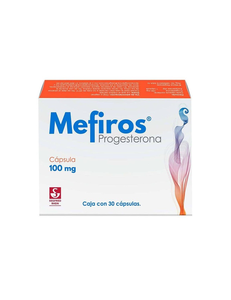 Mefiros 100 Mg 30 Cápsulas 