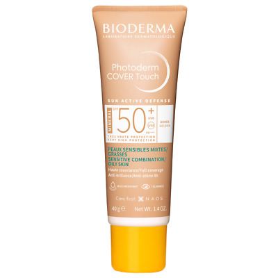 Bloqueador Photoderm Cover Tono Dorado Touch SPF50+ 40 Ml