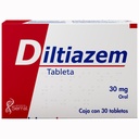 Diltiazem 30 Mg 30 Tabletas Genérico Serral 