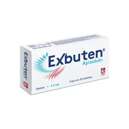 Exbuten 2.5 Mg  20 Tabletas