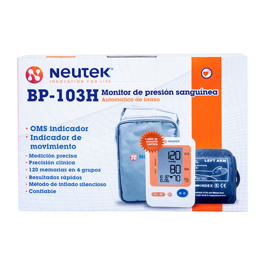 Baumanómetro Neutek Digita BP-103H