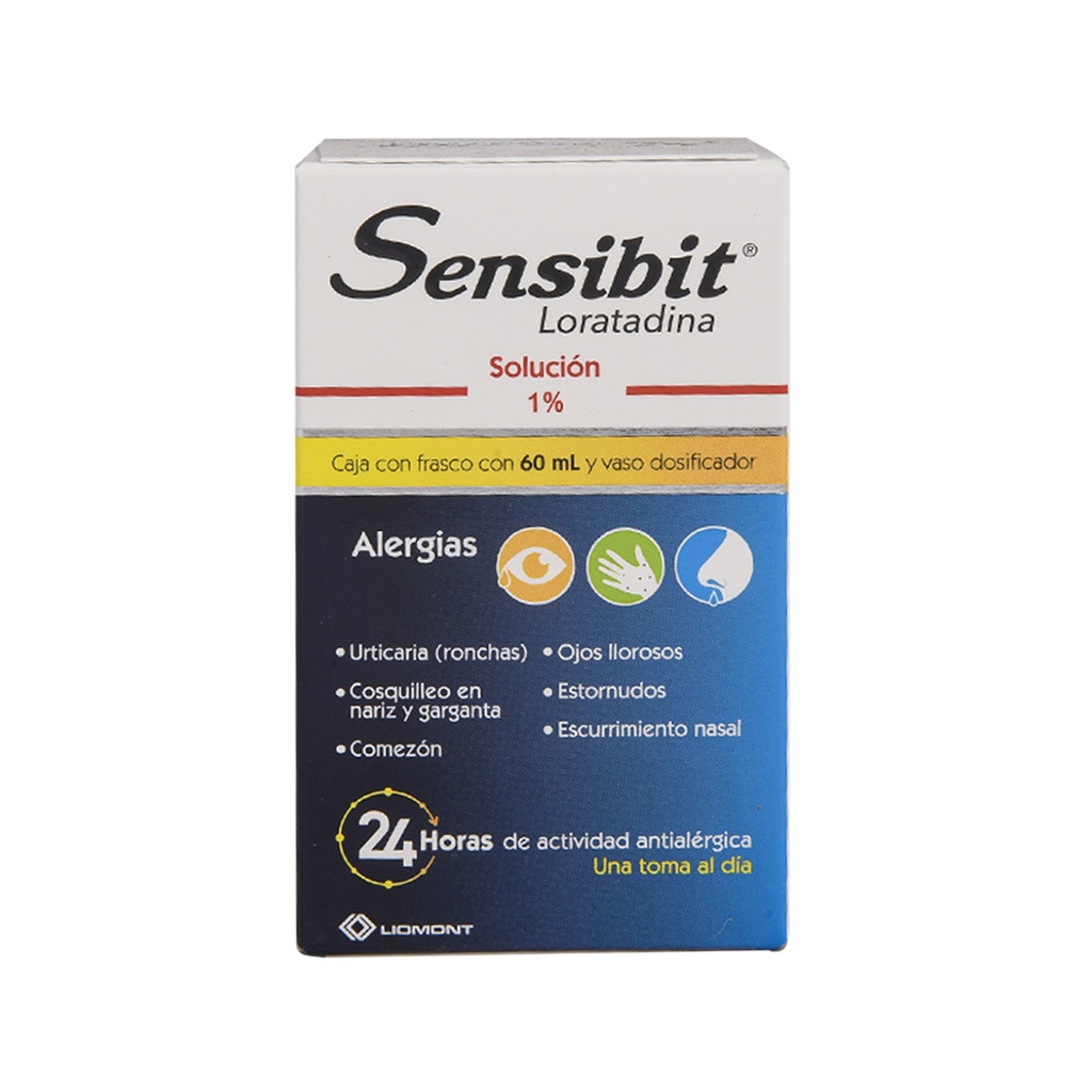 Sensibit 1 % Alergias 24 Horas Solución 60 Ml 