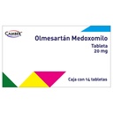 Olmesartan Medoxomilo 20 Mg 14 Tabletas 