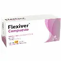 Flexiver Comp Meloxicam/Metocarbamol 15/215 Mg 20 Cápsulas Genérico Maver 