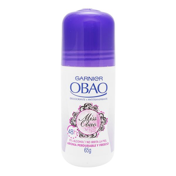 Desodorante Garnier Obao Miss Sexy Roll On 65 G 
