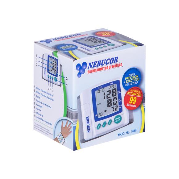 Baumanómetro Nebucor Automático Muñeca