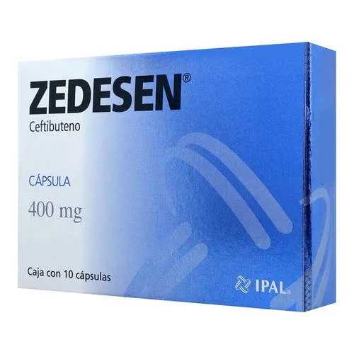 Zedesen 400 Mg 10 Cápsulas 