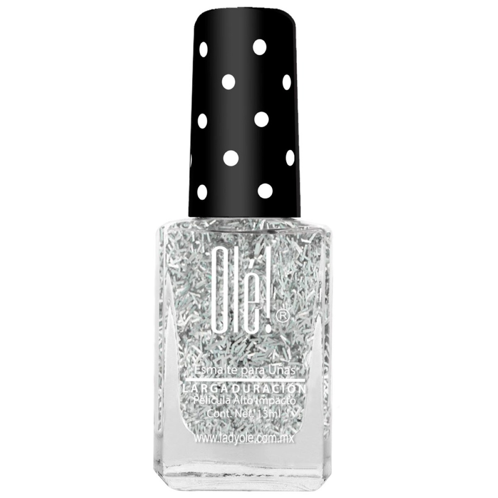 Esmalte Olé Plata Fantasía 13 Ml 