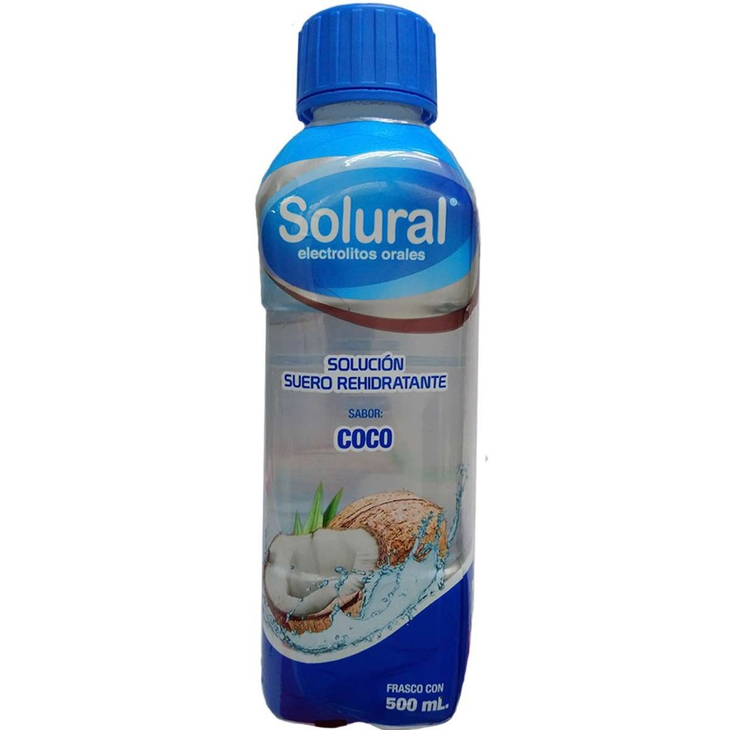 Solural Electrolitos Coco 500 Ml Genérico Amsa 