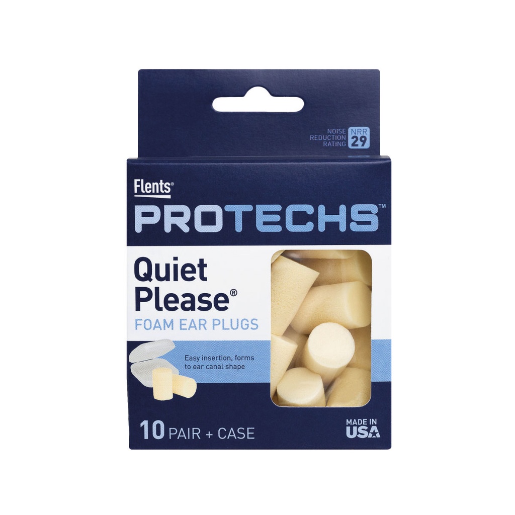 Tapones Flents Esponja Oídos 10 Pares 